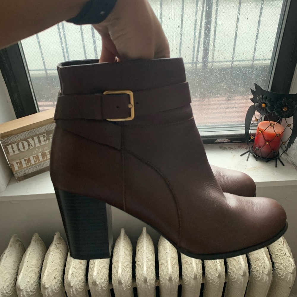 Cole Haan Brown Leather Boots 8